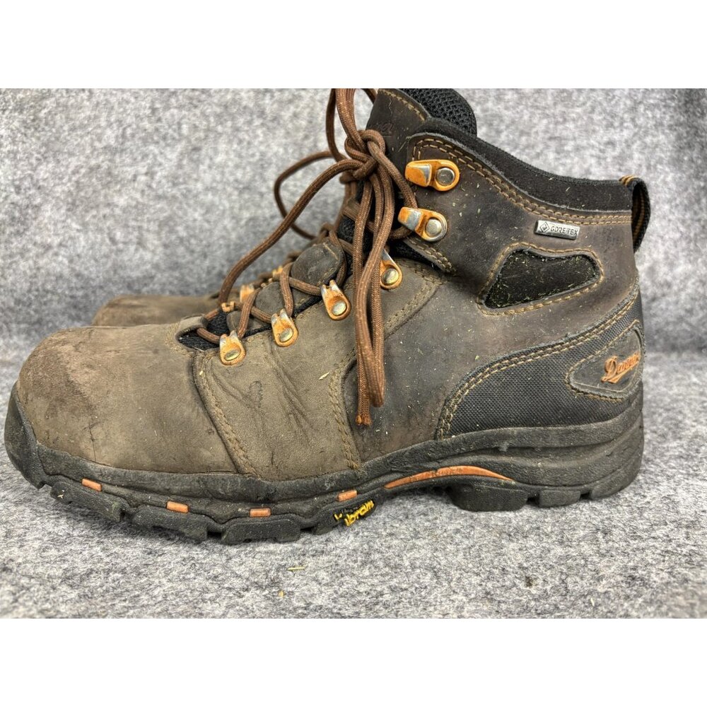Danner Vicious GTX Work Boots Womens Size 9.5 Brown Composite Toe Vibram Goretex